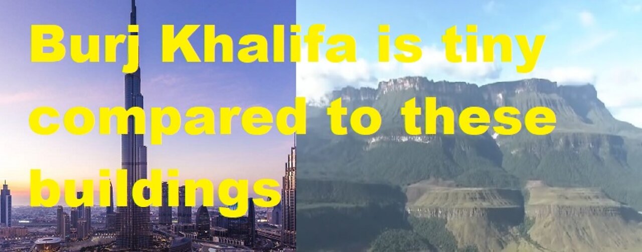 Burj Khalifa is tiny compared to these buildings