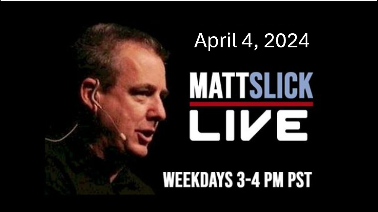 Matt Slick Live, 4/4/2024