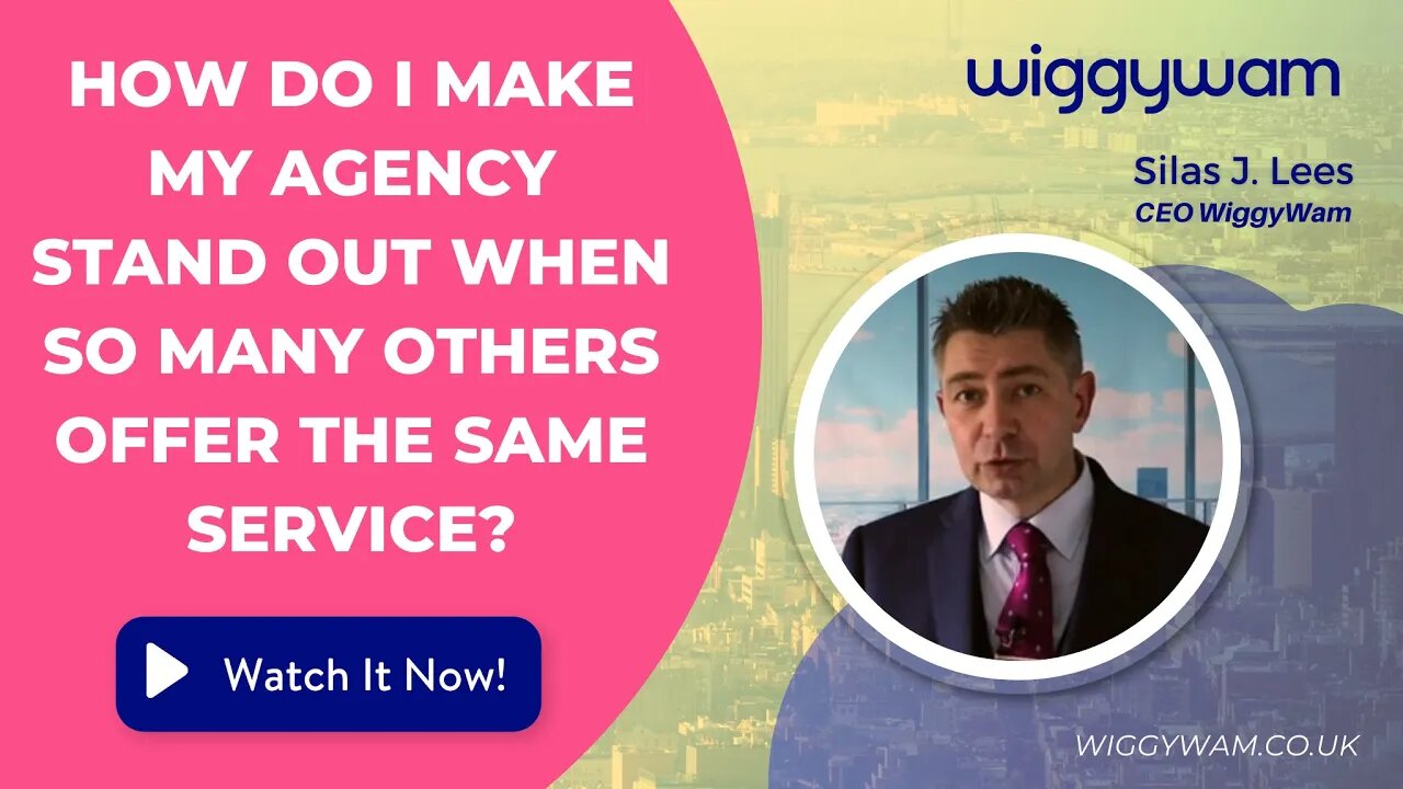 How do I make my estate agency stand out when so many others offer the same service?