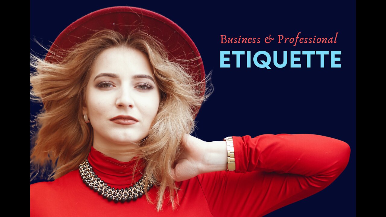 Professional Etiquette in Business Life & Pharmaceutical Career