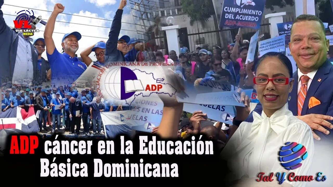 ADP CANCER EN LA EDUCACION BASICA DOMINICANA - TAL Y COMO ES