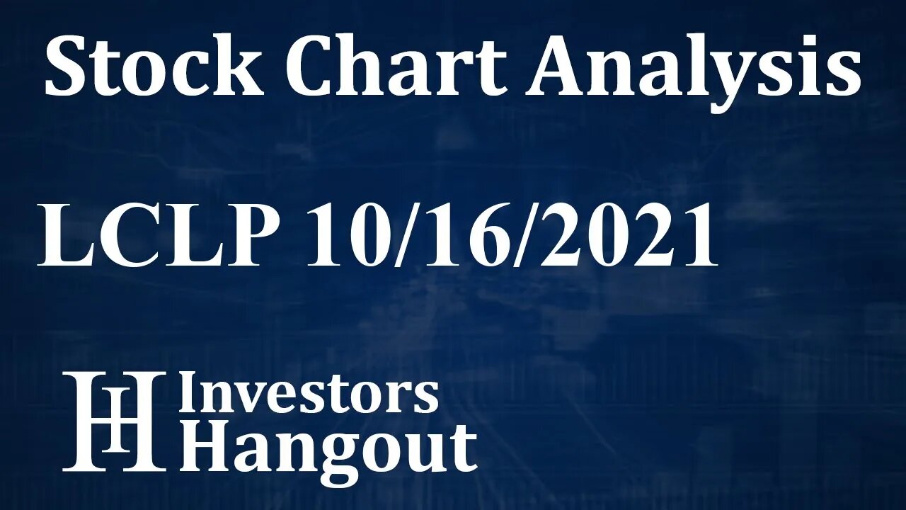 LCLP Stock Chart Analysis Life Clips Inc. - 10-16-2021