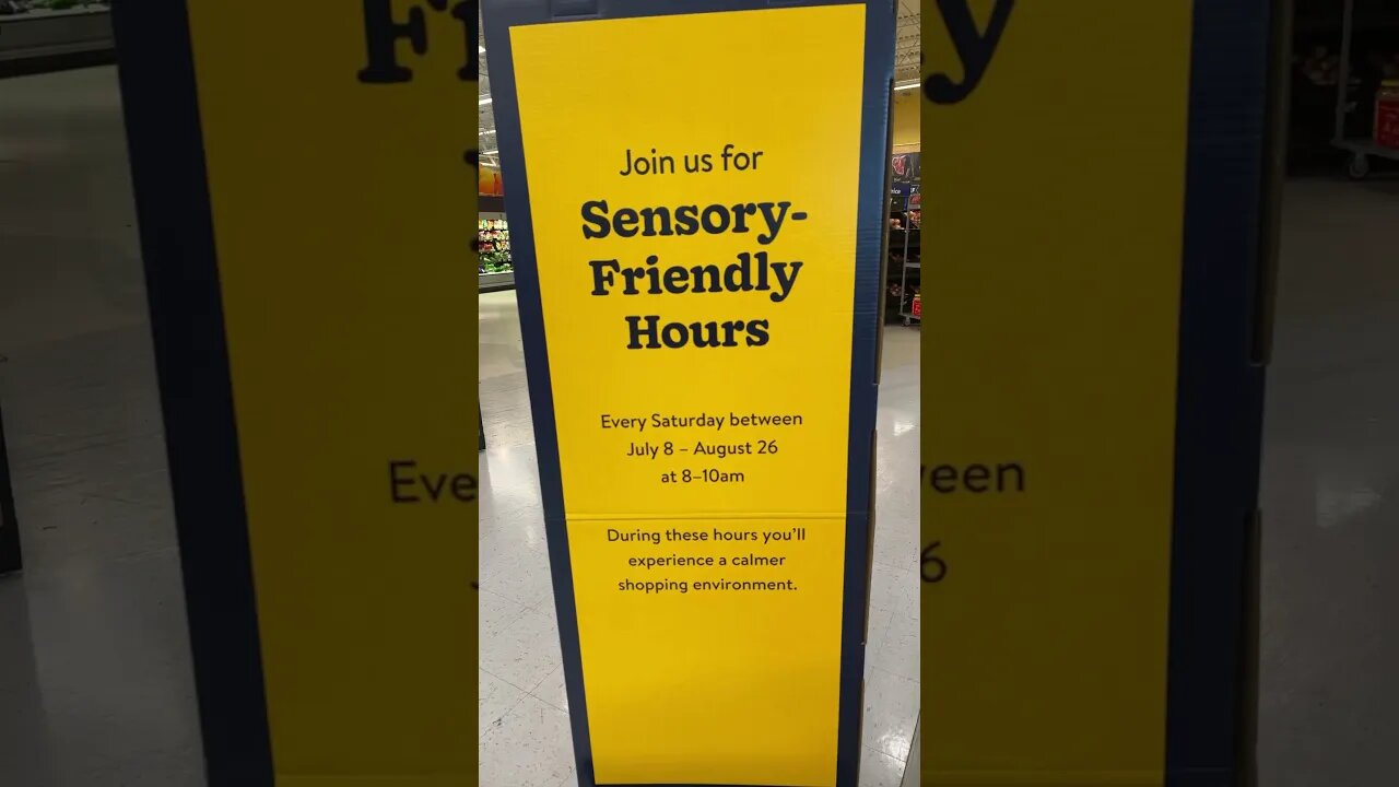 What are “Sensory-Friendly Hours”?! 🧢🛒🤣