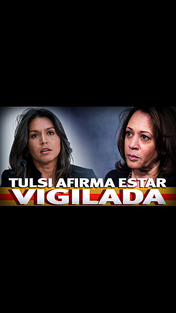 Tulsi Gabbard denuncia estar siendo vigilada por Kamala Harris