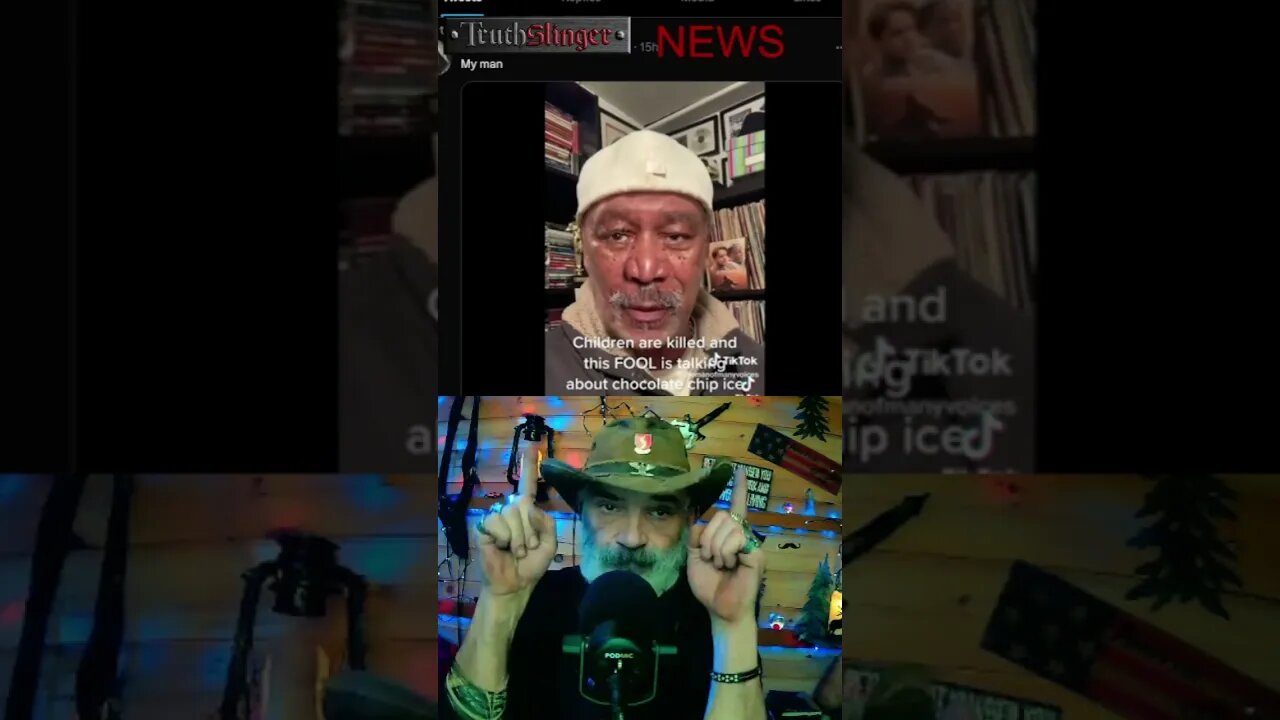 Morgan Freeman SPITS TRUTH - Get That FOOL Outta There! #short #shorts #shortsvideo #shortsfeed