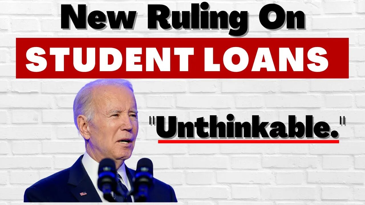 In 1 Minute: Biden Student Loan Forgiveness Rejected By Supreme Court