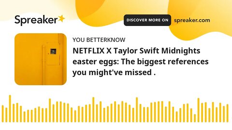 NETFLIX X Taylor Swift Midnights easter eggs: The biggest references you might've missed .
