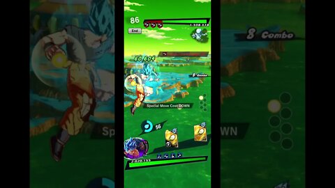 Dragon Ball Legends - Super Saiyan God SS Goku & Vegeta Gameplay (Legends Limited Characters)