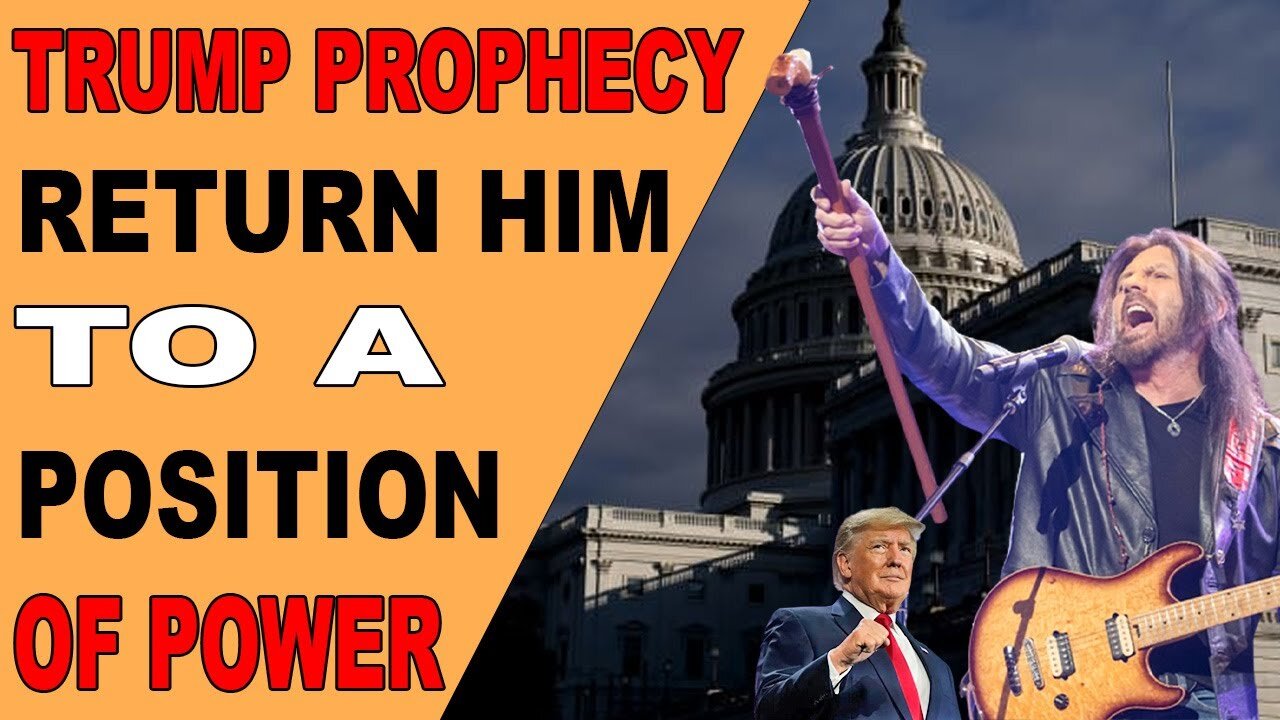 [TRUMP PROPHECY] RETURN HIM TO A POSITION OF POWER - ROBIN BULLOCK - TRUMP NEWS