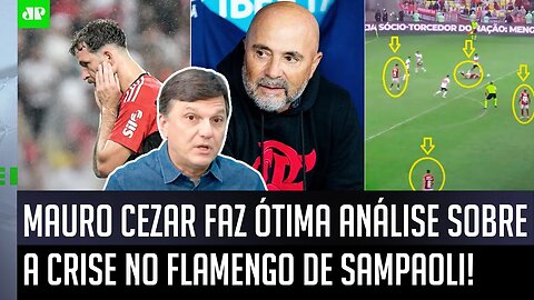 "O Flamengo já jogando pra DERRUBAR TÉCNICO, gente! SABE O QUE EU FARIA?" Mauro Cezar ANALISA!