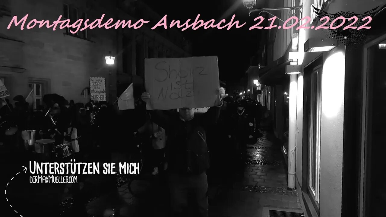 Montagsdemo Ansbach , 21.02.2022