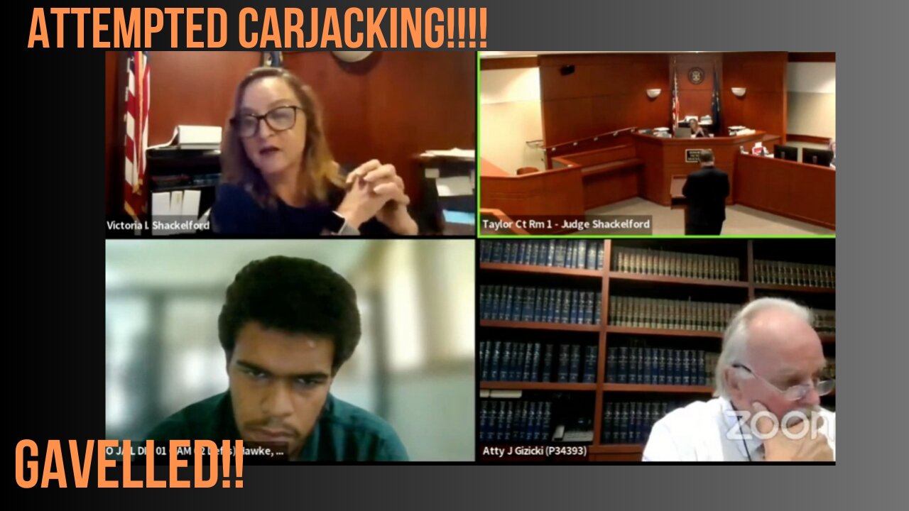 Judge Appears Shaken After Defendant Threatens Her and Her Staff!