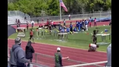 High School Track Runner Punches Another Contestant Mid-Race