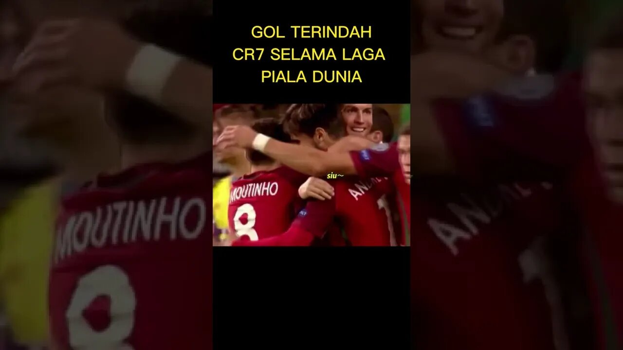 GOL TERINDAH CRISTIANO RONALDO SELAMA PIALA DUNIA #shorts