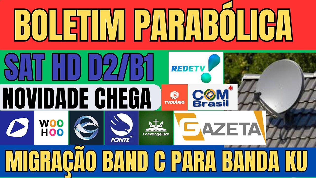PARABÓLICA DIGITAL! STARONE D2 NOVIDADE DOIS NOVOS CANAIS ADCIONADOS