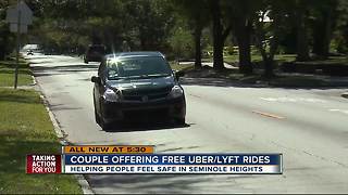 Couple offering free Uber/Lyft rides