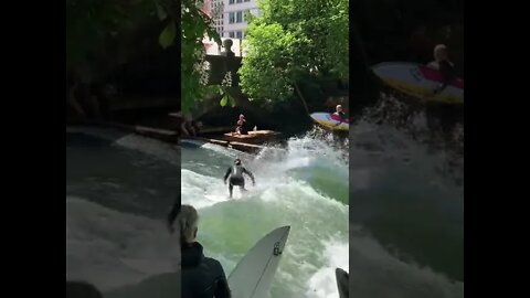 Surf English Park in Munich