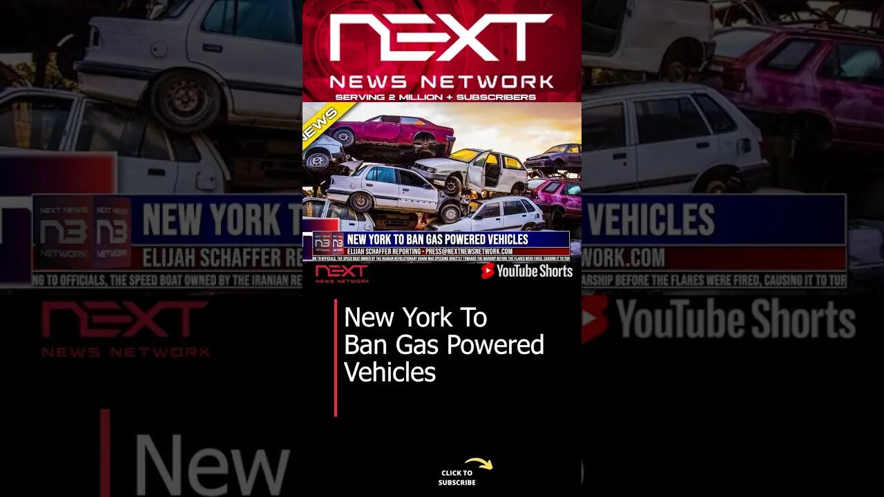 New York To Ban Gas Powered Vehicles #shorts