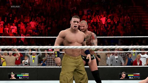 99 John Cena VS CM Punk