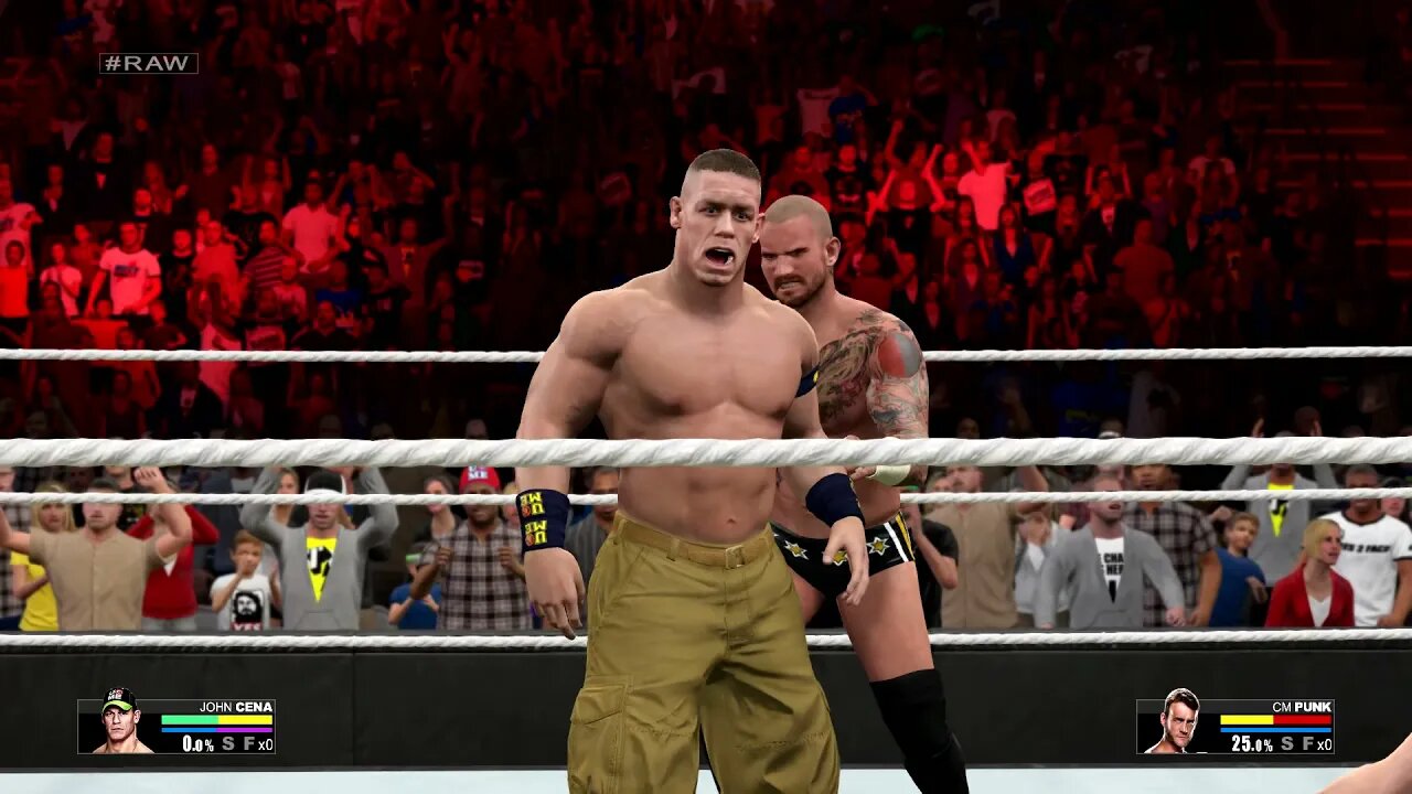 99 John Cena VS CM Punk