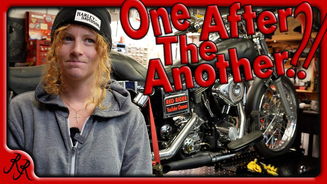 There's ALWAYS A HARLEY To Be Worked On