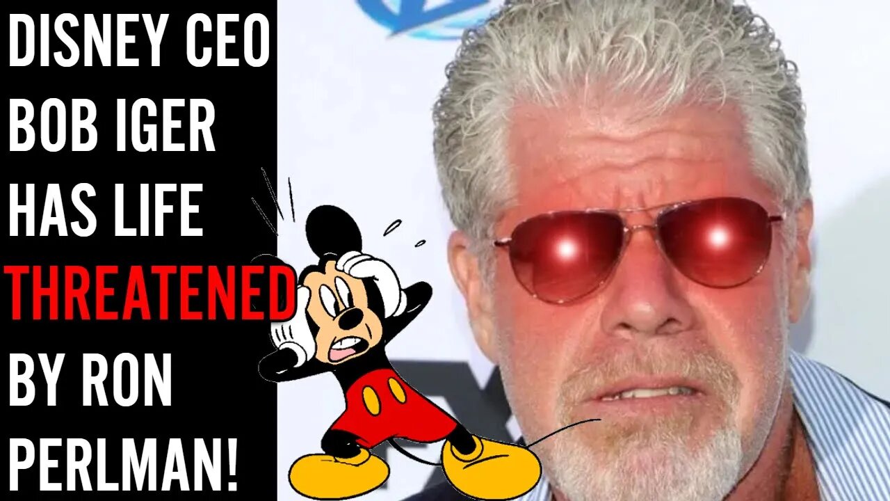 Ron Perlman is UNHINGED!! Makes THREATS against Bob Iger over his Actors Guild strike comments!!