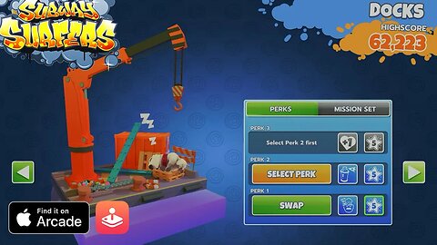 Subway Surfers Tag Docks Gameplay as Fresh - Apple Arcade Game Showcase