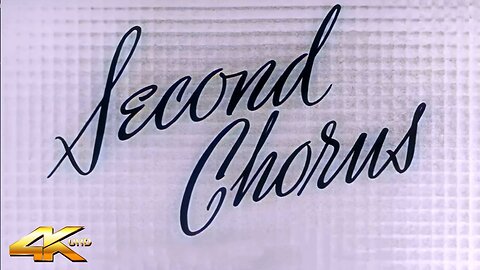 SECOND CHORUS (1940) Trailer I 4K UHD - COLORIZED