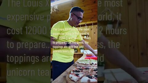 12000$ for a pizza 🤨 yeah why not 😋