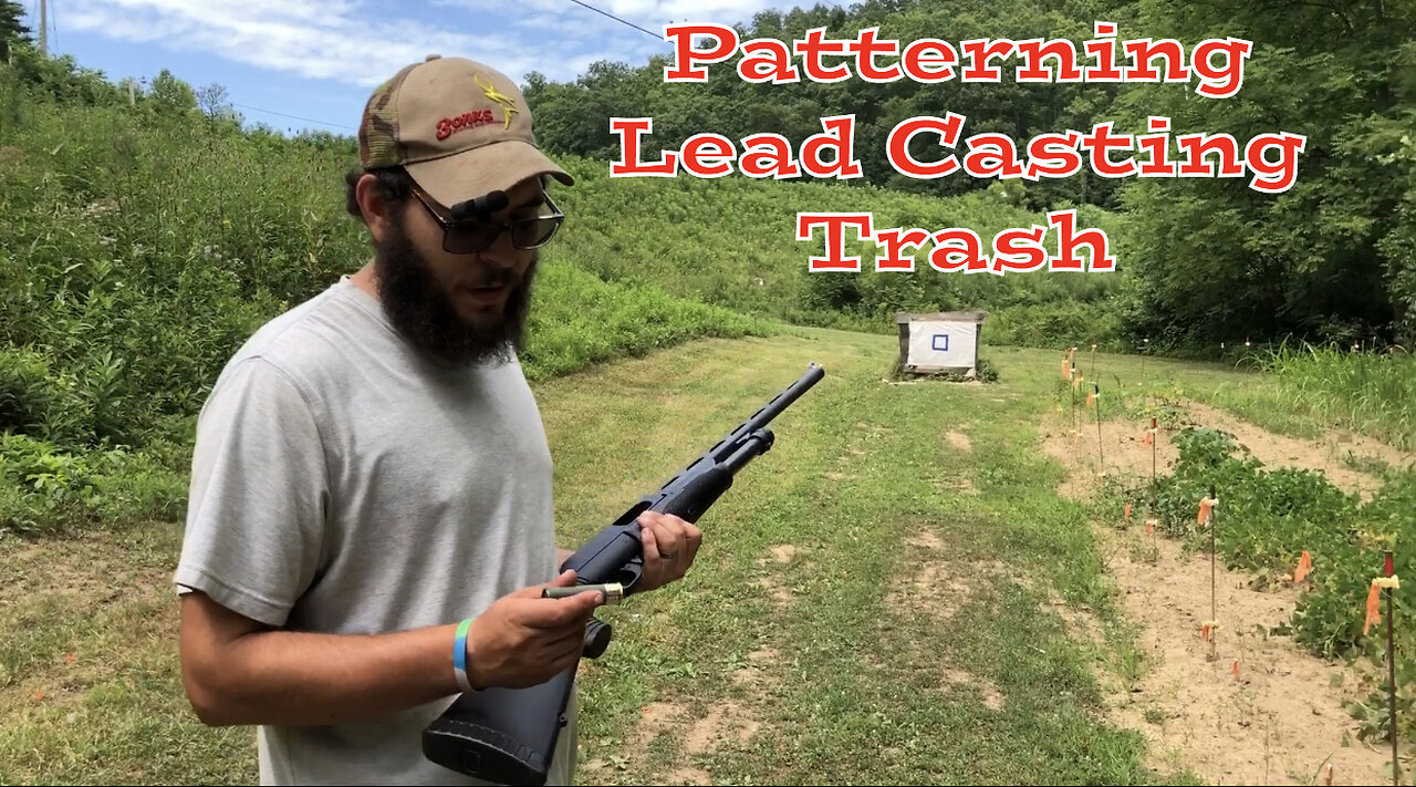 Patterning Trash From A Lead Casting Pot