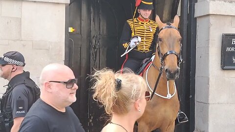 stay or go police ask kings troop protest coming #horseguardsparade