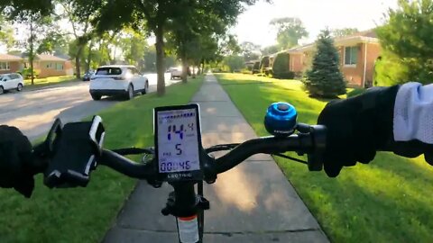 LECTRIC XP LITE : 1ST 50 MILES : CHICAGO E-BIKE RIDE : GOPRO HERO 9 : 4K POV
