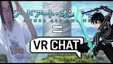SAO in VR Chat "is so cool" ( secret at end ) { Argus }