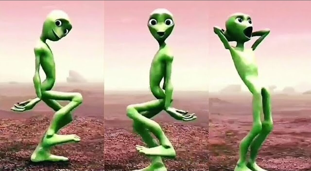 Funny Alien Dance, New Alien Dance Full Version