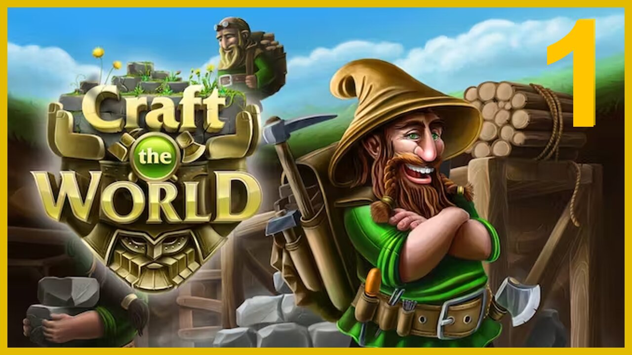 Winterliches Wuseln mit den Zwergen | Craft the World Folge 1 | Lets Play Deutsch