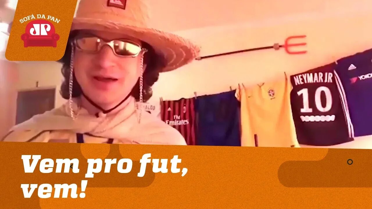 Vem pro fut, vem! MEME da Internet manda recado AO VIVO