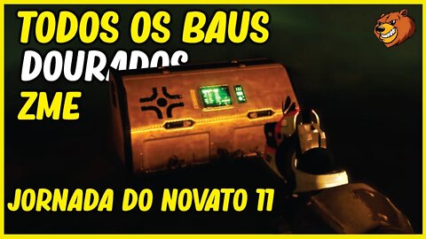 DESTINY 2 │ TODOS OS BAUS DOURADOS ZME A JORNADA DO NOVATO 11