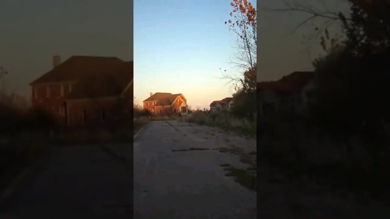 this entire neighborhood is abandoned. here's why