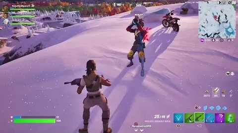 Fortnite Snowed in Day 2 from North Dakota