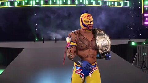 WWE2K22: 2nd ALT Rey Mysterio Full Entrance