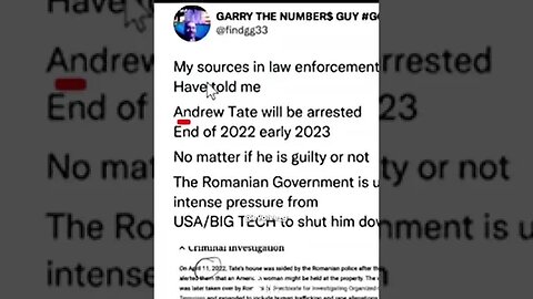 Truth about Tate brothers arrest.
