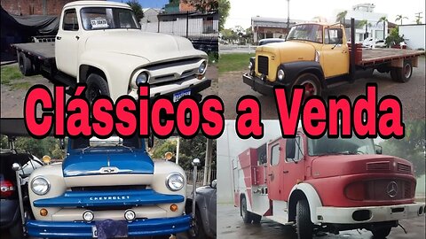 Ep.41 🚚 Caminhões Clássicos à Venda 📉 QRA Oliveira