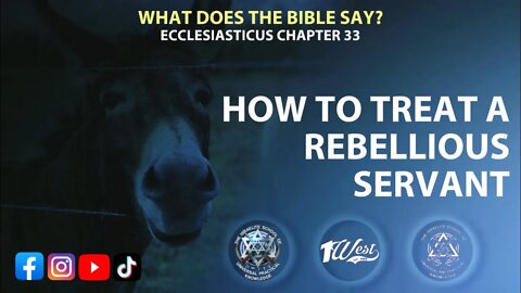 The BIBLE Says to HEAP BURDENS On A Rebellious Man Or Woman - #ISUPK Washington DC