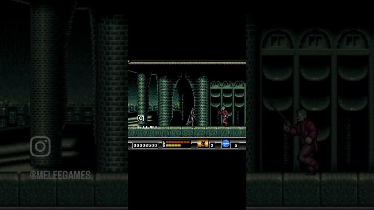 Can Batman finally defeat his arch nemesis THE JOKER? #batman #sega #retrogaming