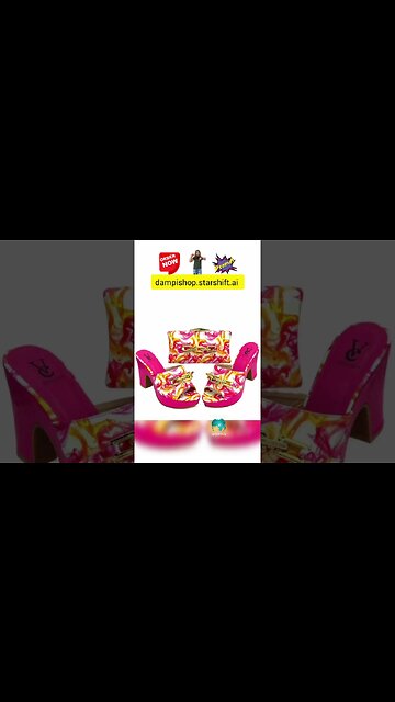 New Design Pointed Toe African Spring Lady Shoes and Bag Set #fyp #fashion #shorts #life #love #usa