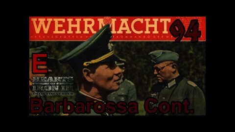 Hearts of Iron 3: Black ICE 10.41 - 94e Germany - Barbarossa Continues!