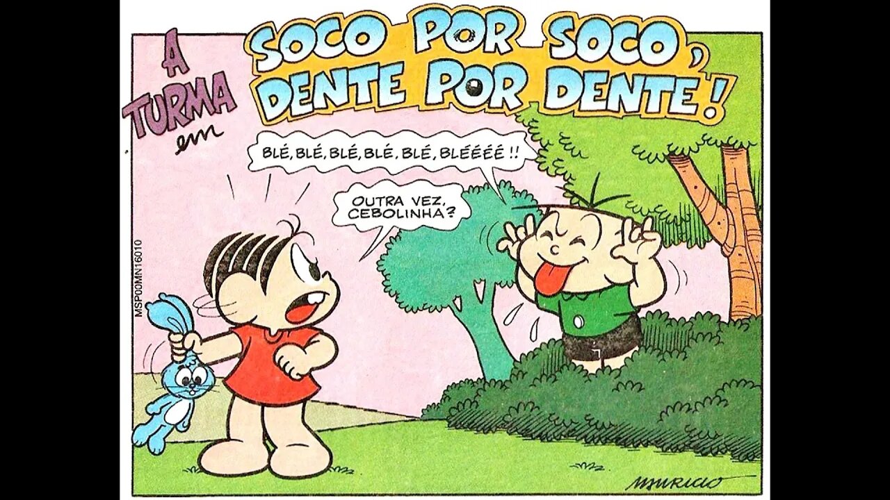A turma em-Soco por soco, dente por dente | Gibis do Rapha 2