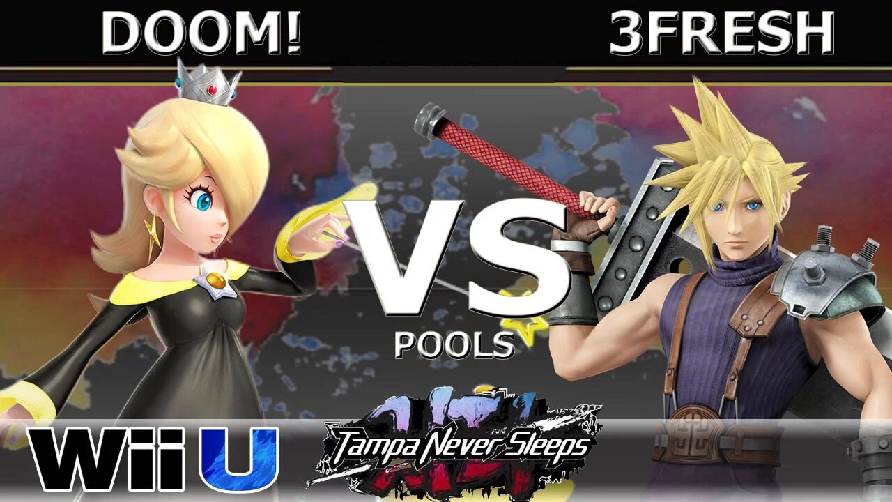 DOOM! (Rosalina) vs. 3Fresh Lade (Cloud) - Wii U Pools - TNS7