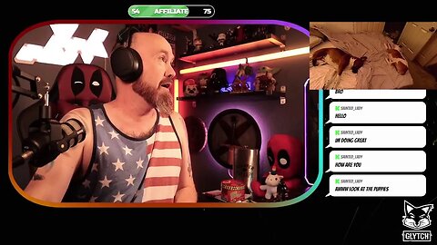 4th of July Stream... w/ Puppy Cam (maybe)