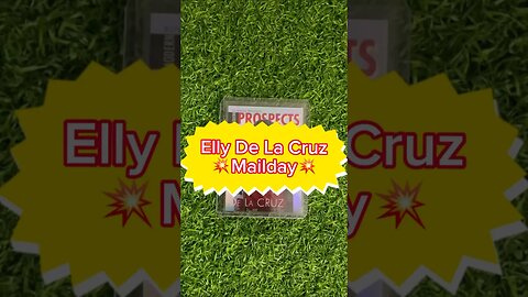 Elly De La Cruz Mailday! #baseball #sportscards #mlb #sports #viral #trending #unboxing